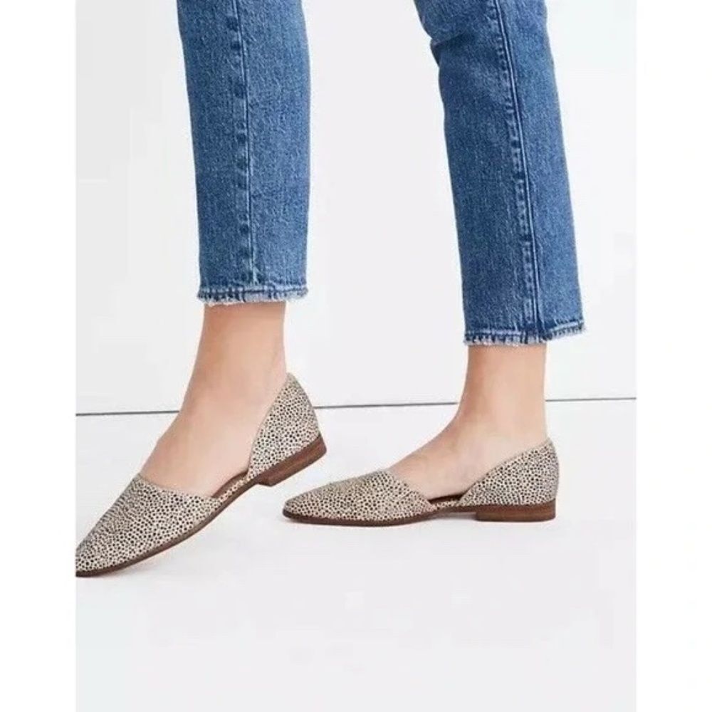 Madewell The Marisa d'Orsay Flat 8.5M Tan & Black